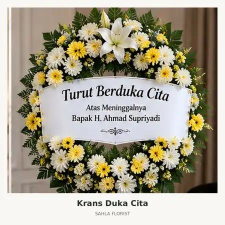 Krans Bunga Duka Bandung Kidul